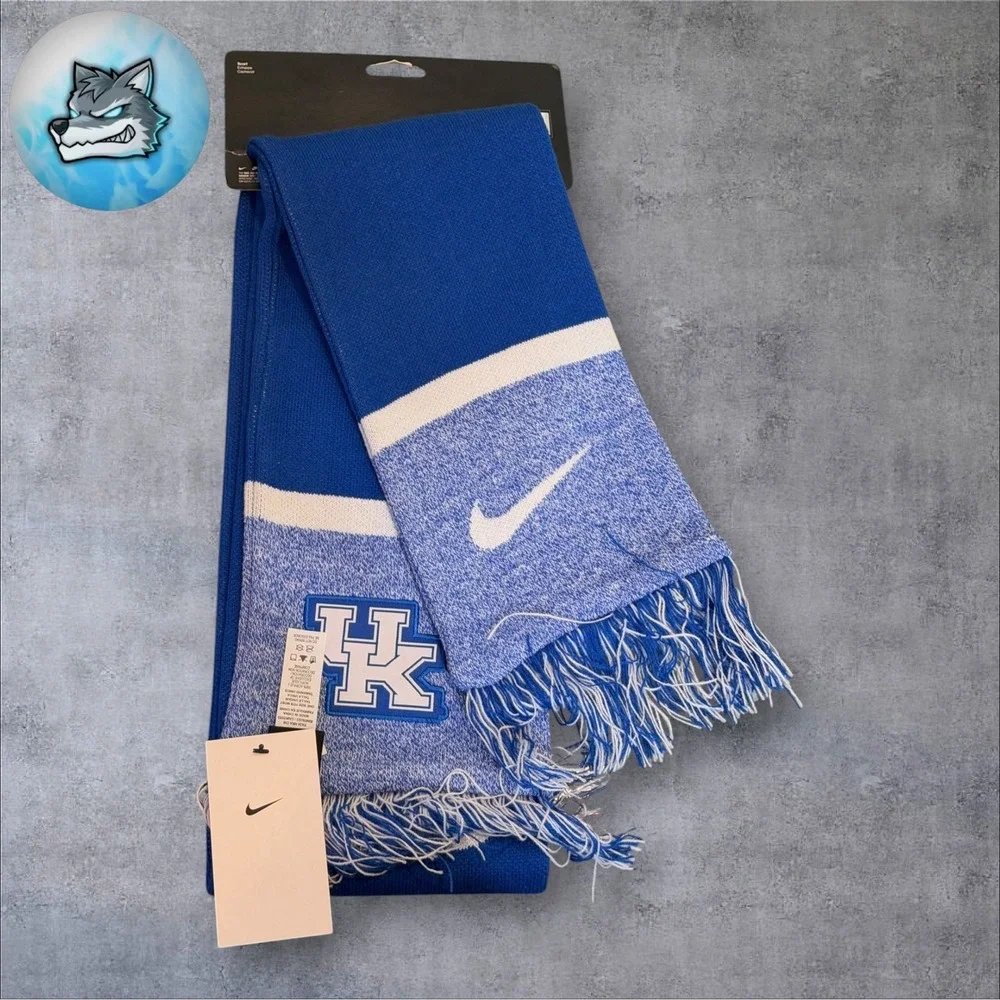 Kentucky Wildcats NCAA Nike Scarf 2.0 Local Verbiage Blue HM5352-480 NEW
